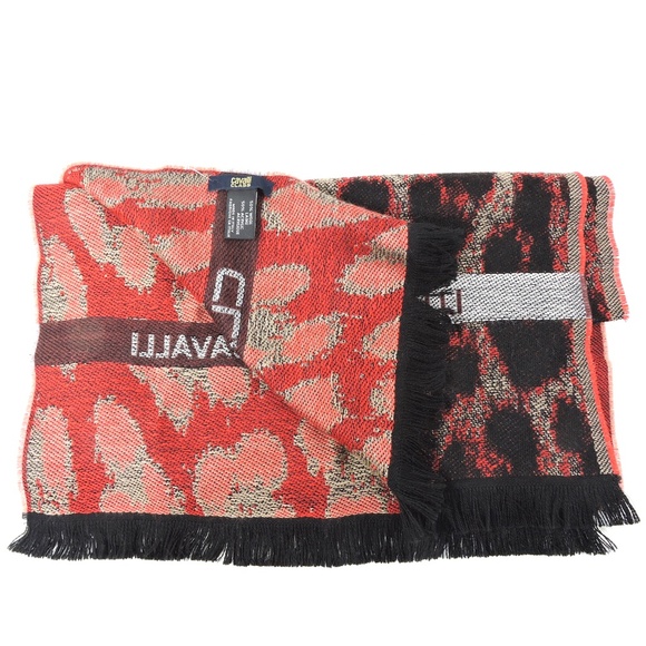 CLASS CAVALLI 🇮🇹 MEN'S WOOL FASHION WINTER SCARF - Picture 3 of 4